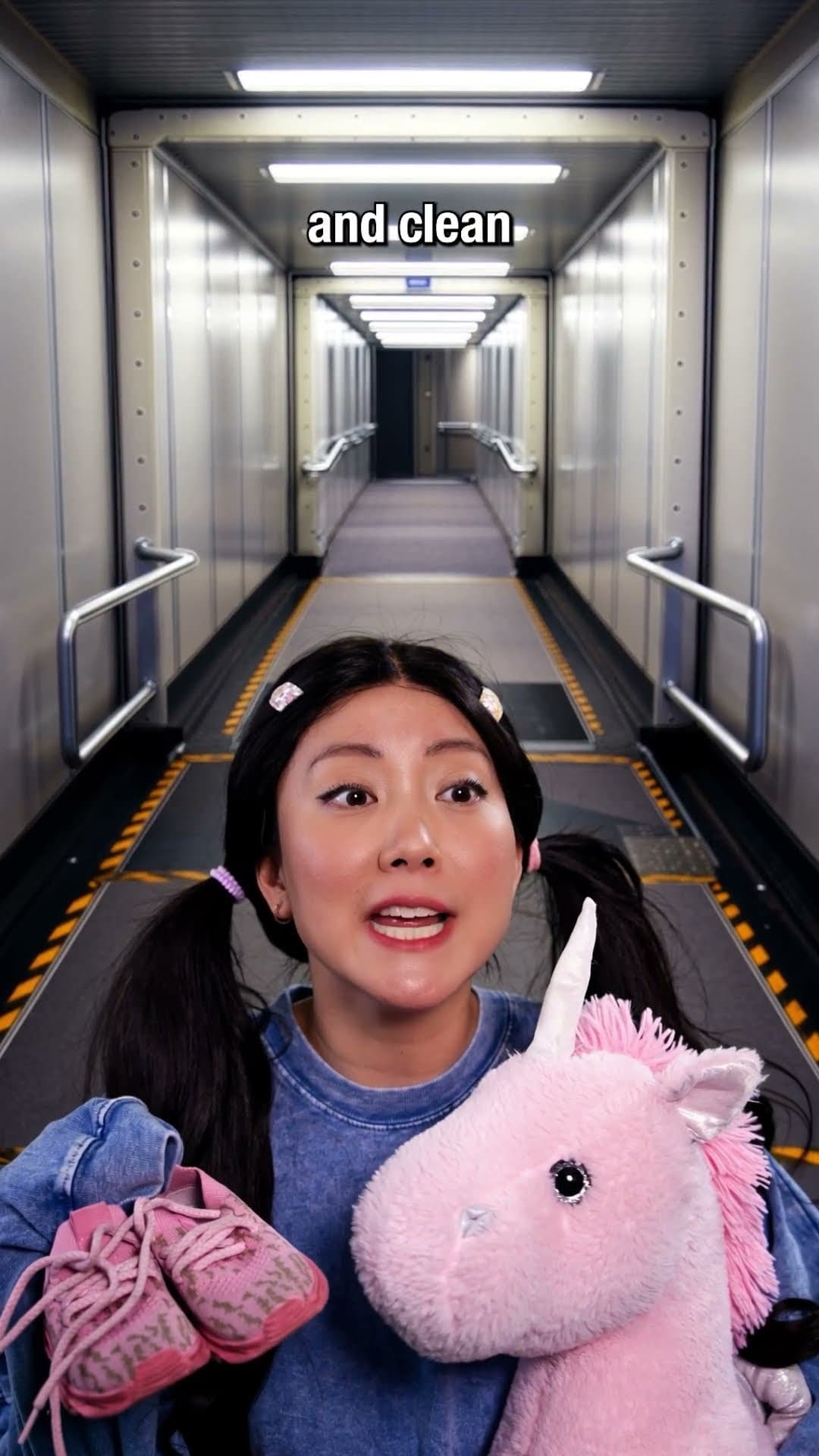 Asian kids when they fly